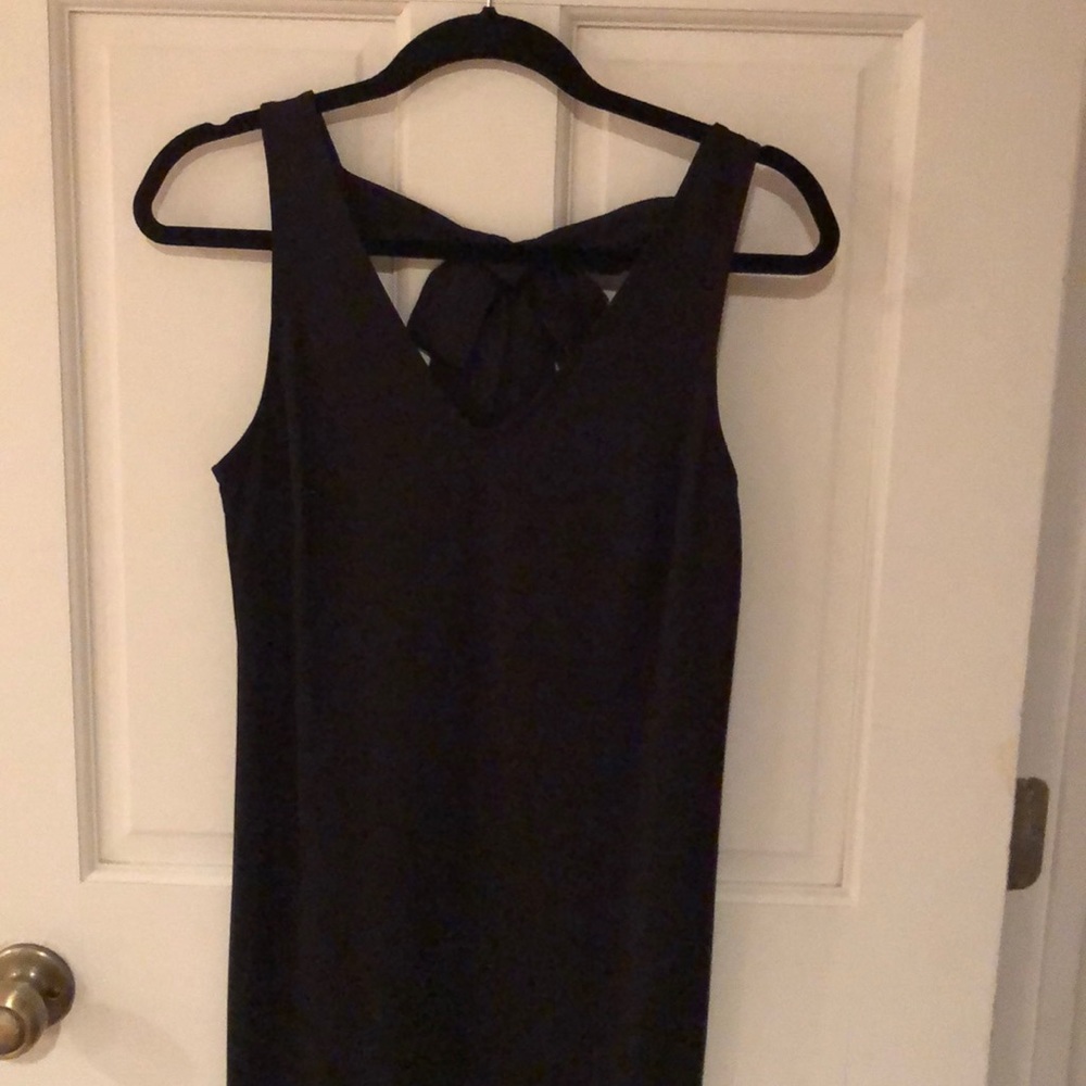 NWT Banana Republic little black dress w/tie back